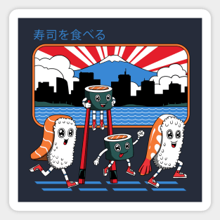 Tokyo Sushi Run Magnet